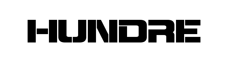 HUNDRE Steiner Font