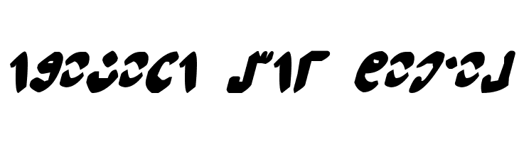 Semphari Bold Italic  Free Fonts Download