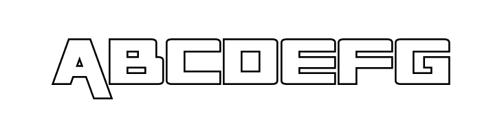 Rapier Zero Hollow  Free Fonts Download