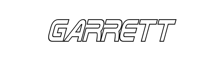 Zebulon Condensed Hollow Italic  Free Fonts Download