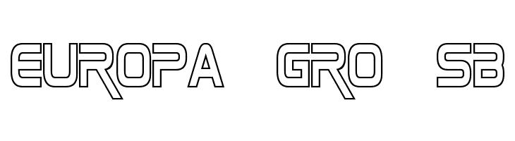 Zebulon Condensed Hollow  Free Fonts Download