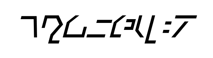 Modern Cybertronic Italic  Free Fonts Download