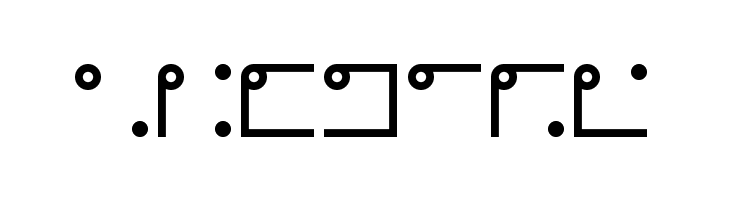Nyctographic  Free Fonts Download