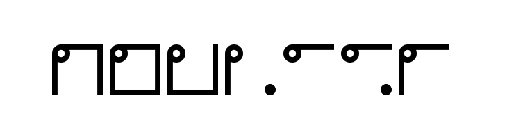 Nyctographic  Free Fonts Download
