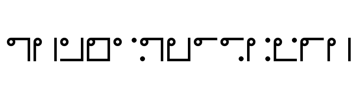 Nyctographic  Free Fonts Download