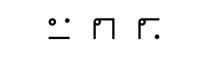 Nyctographic  Free Fonts Download
