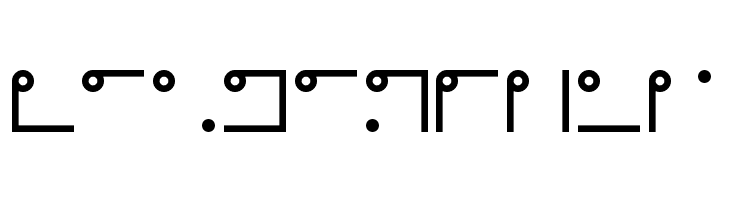 Nyctographic  Free Fonts Download