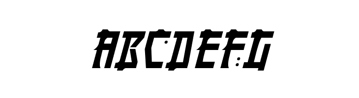 Manga Italic  Free Fonts Download
