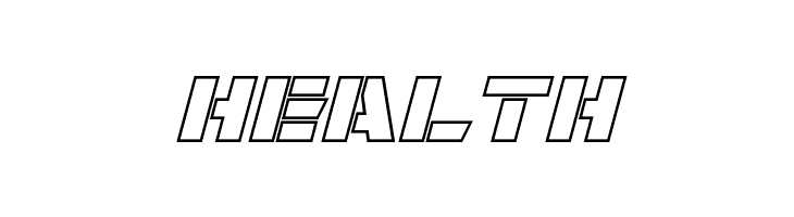 Quintanar Hollow Italic  Free Fonts Download