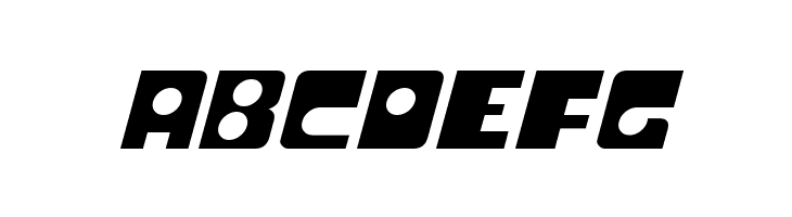 Utonium Italic  Free Fonts Download