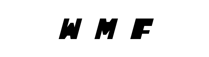 Utonium Italic  Free Fonts Download