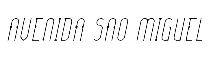 Lady Ice - Extra Light Italic  Free Fonts Download