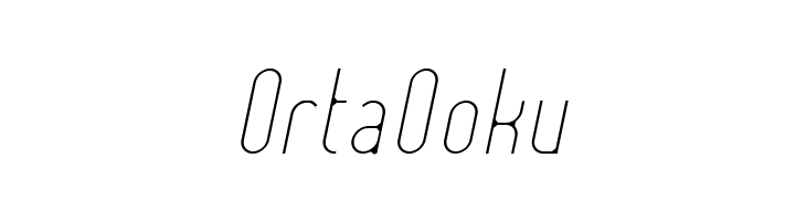 Lady Ice - Extra Light Italic  Free Fonts Download