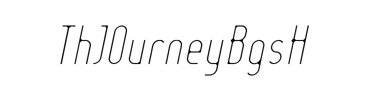 Lady Ice - Extra Light Italic  Free Fonts Download