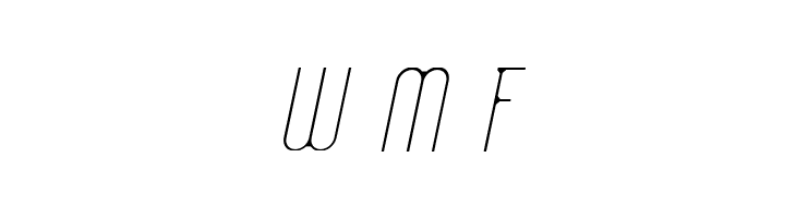 Lady Ice - Extra Light Italic  Free Fonts Download