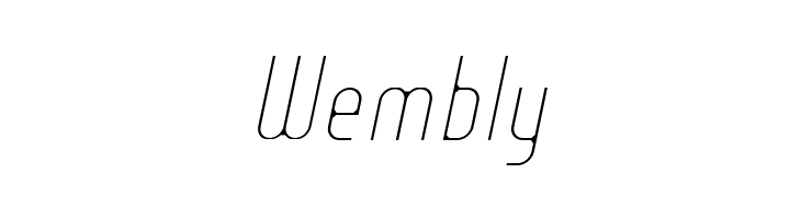 Lady Ice - Extra Light Italic  Free Fonts Download