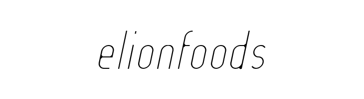Lady Ice - Extra Light Italic  Free Fonts Download