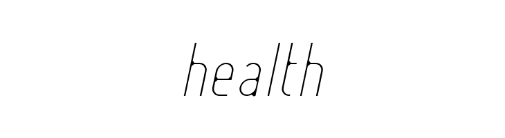 Lady Ice - Extra Light Italic  Free Fonts Download