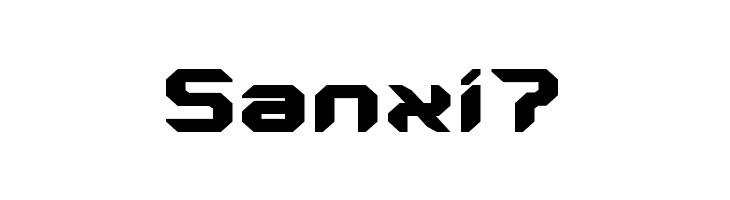 Sanxi7 Energon Condensed Font