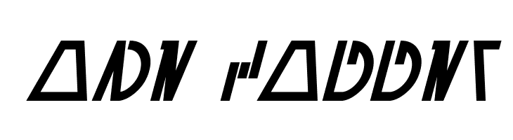 Aurebesh Cantina Bold Italic  Free Fonts Download