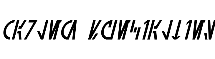 Aurebesh Cantina Italic  Free Fonts Download