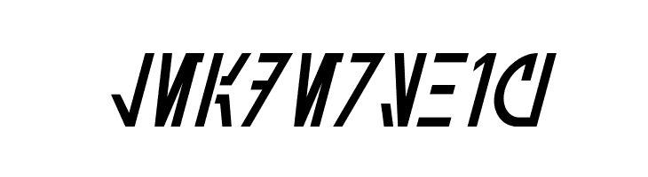Aurebesh Cantina Italic  Free Fonts Download