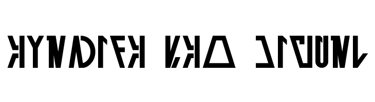Aurebesh Cantina Bold  Free Fonts Download