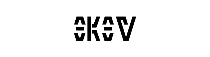 Aurebesh Cantina Bold  Free Fonts Download