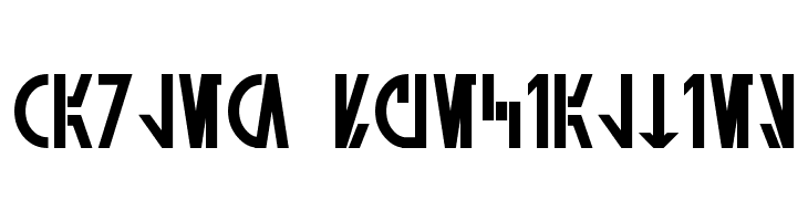 Aurebesh Cantina Bold  Free Fonts Download