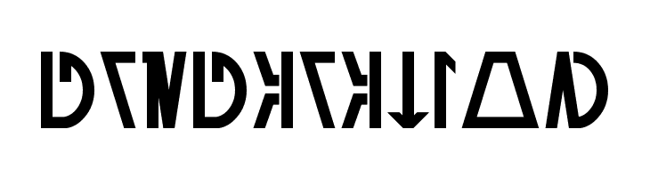 Aurebesh Cantina Bold  Free Fonts Download