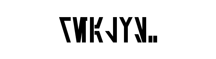 Aurebesh Cantina Bold  Free Fonts Download