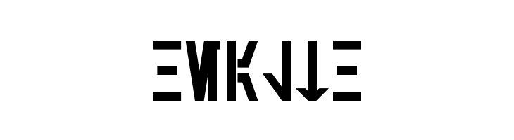 Aurebesh Cantina Bold  Free Fonts Download