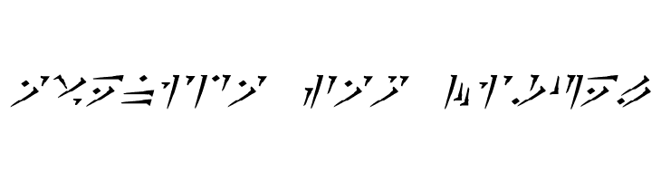 Dovahkiin Italic  Free Fonts Download