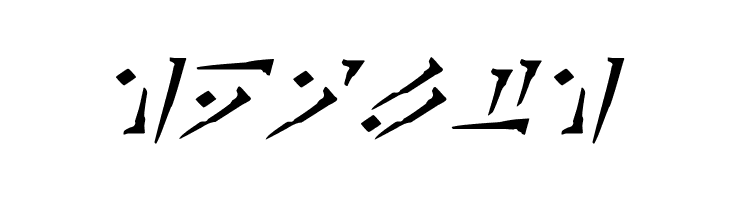 Dovahkiin Italic  Free Fonts Download