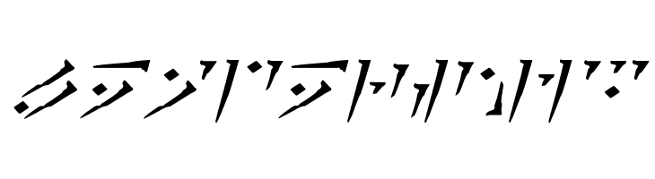 Dovahkiin Italic  Free Fonts Download