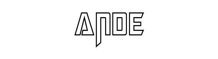 Megatron Hollow Condensed  Free Fonts Download