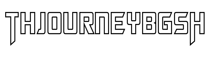 Megatron Hollow Condensed  Free Fonts Download
