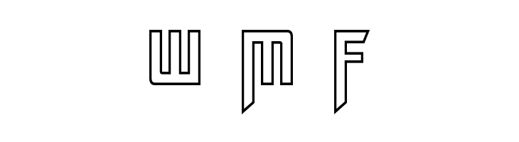 Megatron Hollow Condensed  Free Fonts Download