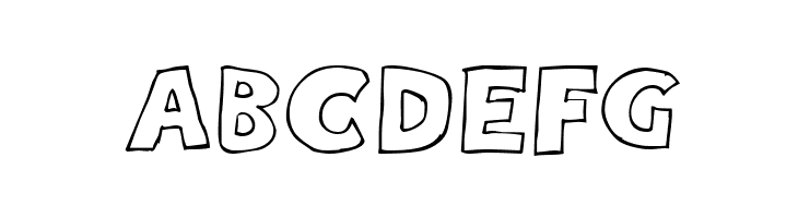 Eighty Percent Outline  Free Fonts Download