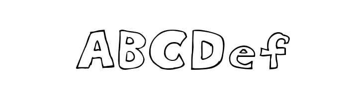 Eighty Percent Outline  Free Fonts Download