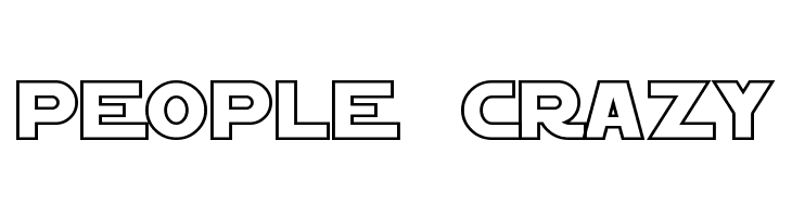 Starkiller Outline  Free Fonts Download