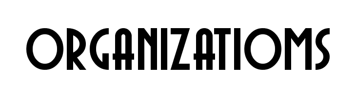 ORGANIZATIOMS Sierra Madre Bold Font