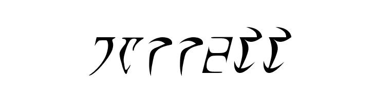 Daedra Italic  Free Fonts Download