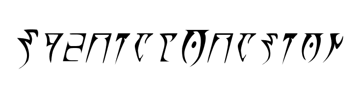 Daedra Italic  Free Fonts Download