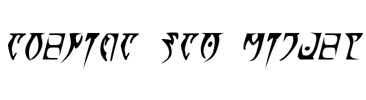 Daedra Bold Italic  Free Fonts Download