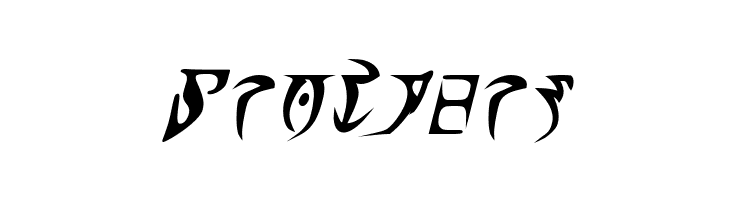 Daedra Bold Italic  Free Fonts Download