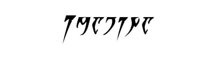 Daedra Bold Italic  Free Fonts Download