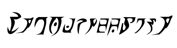 Daedra Bold Italic  Free Fonts Download