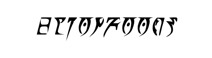 Daedra Bold Italic  Free Fonts Download