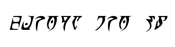 Daedra Bold Italic  Free Fonts Download